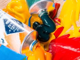 Темпера ПВА "Мастер-Класс" 46 мл Кадмий красный светлый