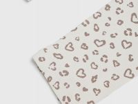 Легинсы с принтом для девочек, Бежевый