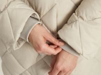 Пальто утепленное с утиным пухом