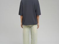 Футболка унисекс из хлопка оверсайз силуэта