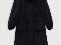 Плащ прямого кроя