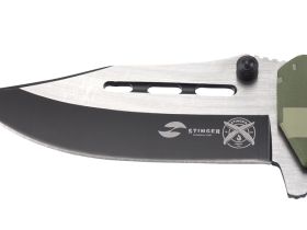 Нож складной Stinger FK-008H, сталь 3Cr13, рукоять алюминий