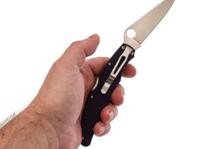 Складной нож Steelclaw Коп 1, сталь D2, рукоять G10, фиолетовый