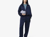 Женская футболка Lacoste Slim Fit из хлопка в рубчик