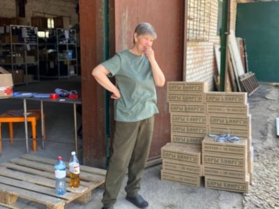 Якутянка Марина Бахилина готовит еду для бойцов в зоне СВО