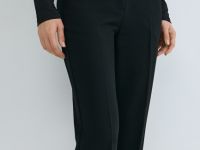 Расширенные книзу брюки, Черный