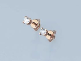 Пусеты из красного золота э0212пс04152900