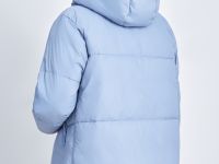 Утепленная куртка прямого кроя