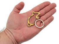 Карабин-мультитул Sanrenmu CZ01R, алюминий, золотистый