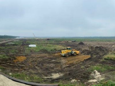 Дополнительная техника привлечена к строительству полигона ТКО в Якутске