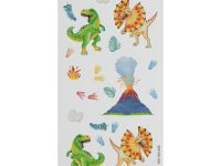 Набор карандашей цветные Faber-Castell "Dinosaur", 10 цв. + 3 цв. металл. + наклейки, заточен., карт