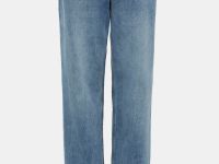 Широкие джинсы с высокой посадкой