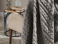 Плед Новаллас/Novallas, серый