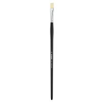 Кисть жесткая синтетика №12 плоская Sketchmarker "352" ручка длинная