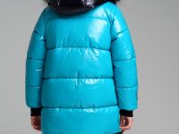 Пальто текстильное с полиуретановым покрытием для девочек