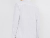 Рубашка в полоску, Белый