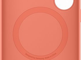 Клип-кейс Samsung Silicone Magnet для Galaxy S26 Ultra Коралловый