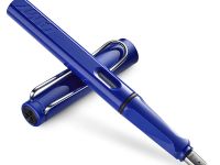 Ручка перьевая LAMY 014 safari, EF Синий