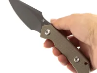 Туристический нож Kansept Fenrir, сталь D2, рукоять G10, песочный