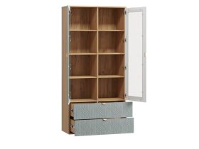 Витрина Монблан 2-93x195 Косы Мятный
