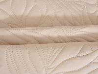 Покрывало Листочки/Fogliare, серо-бежевое