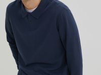 Поло из хлопка свободного кроя