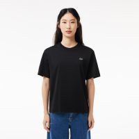 Женская футболка Lacoste свободного кроя из мягкого хлопка