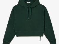Женская толстовка Lacoste Loose Fit с капюшоном