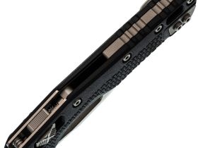 Складной нож Microtech MSI, сталь M390MK Tri-Grip Polymer, 210T-10PMBK