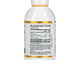 California Gold Nutrition, липосомальные витамины A, D3, E и K2, со вкусом натурального ананаса, 250 мл (8,5 жидк.унции)
