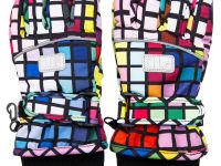 Перчатки текстильные для девочек