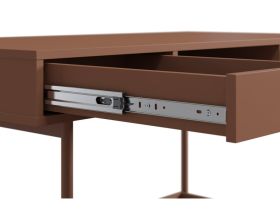 Письменный стол Эрлин-1 120x60 Терракотовый