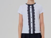 Блузка трикотажная для девочек (футболка)