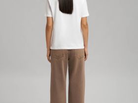 Футболка свободного кроя из хлопкового джерси