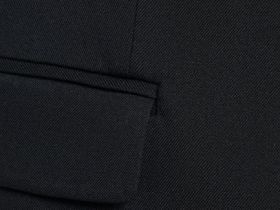 Удлинённый жилет, Черный