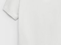 Вязаное поло для мальчиков, Белый