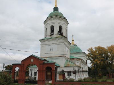 Церковь Спаса (Свято-Никольский храм), 1820 г., архитекторы Дудин С.Е., Анисимов П.А.