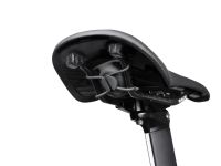 Держатель для смарт трекера Bone AirTag Bike Strap с креплением под седло за релинги (черный)