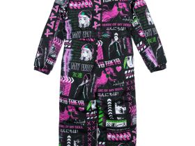 Комбинезон текстильный с полиуретановым покрытием для девочек