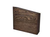 Подставка настольная магнитная для 8 ножей Woodinhome KS004SOB, дуб, коричневый