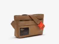 Водоотталкивающая сумка с фирменным принтом Lacoste через плечо