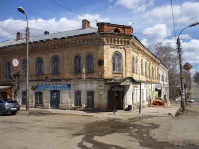 Дом, в котором работал кружок ссыльных социал-демократов в 1899-1904 гг. во главе с Е.М. Крумзе