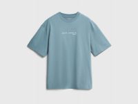 Футболка с текстовым принтом, Зеленый