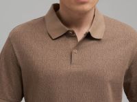 Поло прямого кроя из джерси