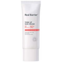 Ламеллярный солнцезащитный крем для яркости тона Real Barrier Tone Up Sun Cream SPF50+ PA++++