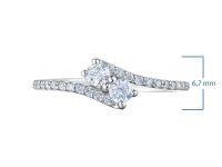 Кольцо из серебра э0612кц11175700