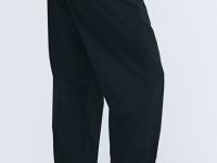 Брюки из микротвила, Черный