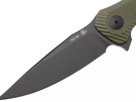 Складной нож Spartan Blades Poros, сталь 154CM, рукоять G10, зеленый