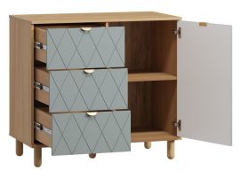 Тумба Теджонс 93x85 Ромб Мятный