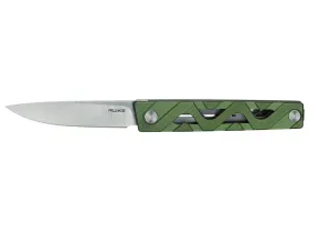 Складной нож Ruike P878-AG, сталь 14C28N, рукоять алюминий, зелёный